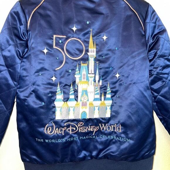 Walt Disney World 50th Anniversary Cinderella Castle Jacket - Picture 4 of 4